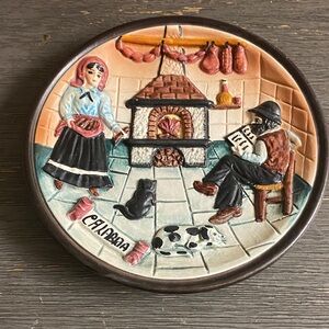 Vintage Calabria 3D Wall Art Plaque